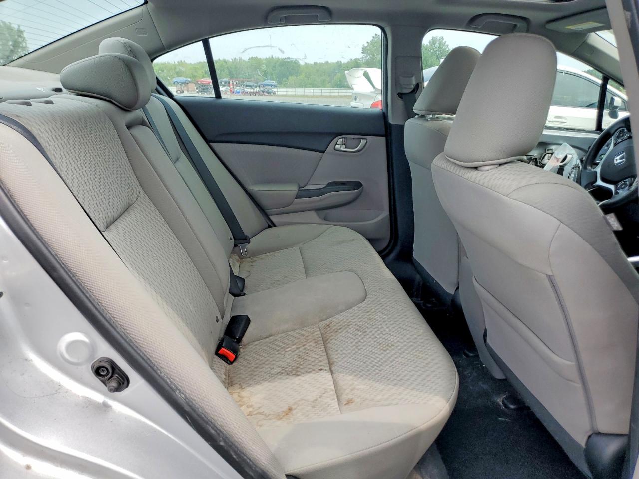 2015 Honda Civic Ex Серебряный vin: 19XFB2F83FE020630