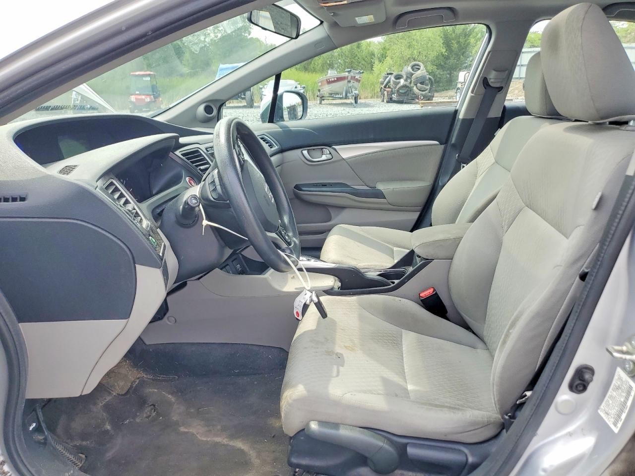 2015 Honda Civic Ex Серебряный vin: 19XFB2F83FE020630