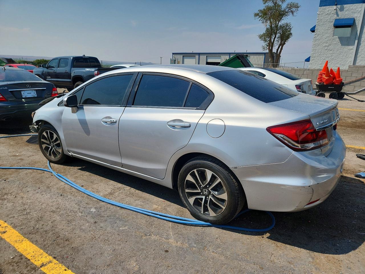 2015 Honda Civic Ex Silver vin: 19XFB2F83FE025147