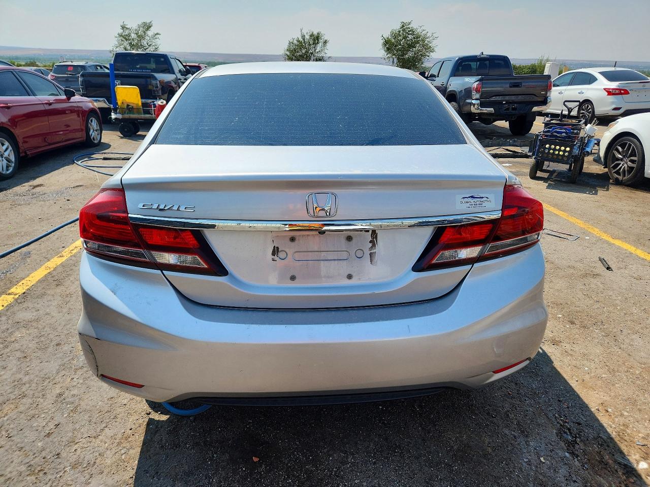 2015 Honda Civic Ex Silver vin: 19XFB2F83FE025147