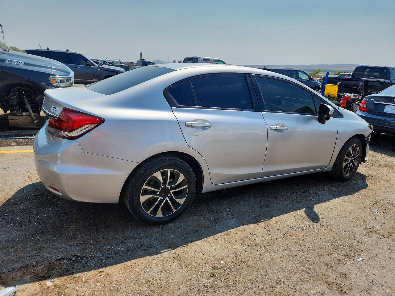 2015 Honda Civic Ex Silver vin: 19XFB2F83FE025147