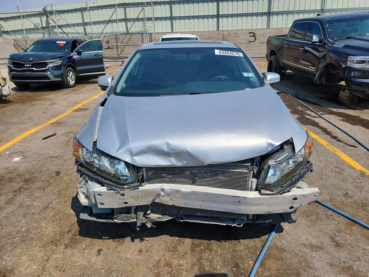 2015 Honda Civic Ex Silver vin: 19XFB2F83FE025147