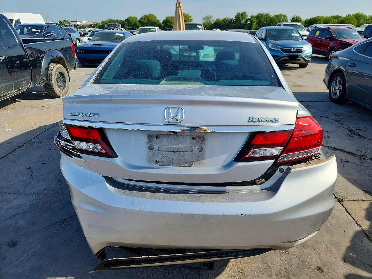 2015 Honda Civic Ex Silver vin: 19XFB2F83FE027576