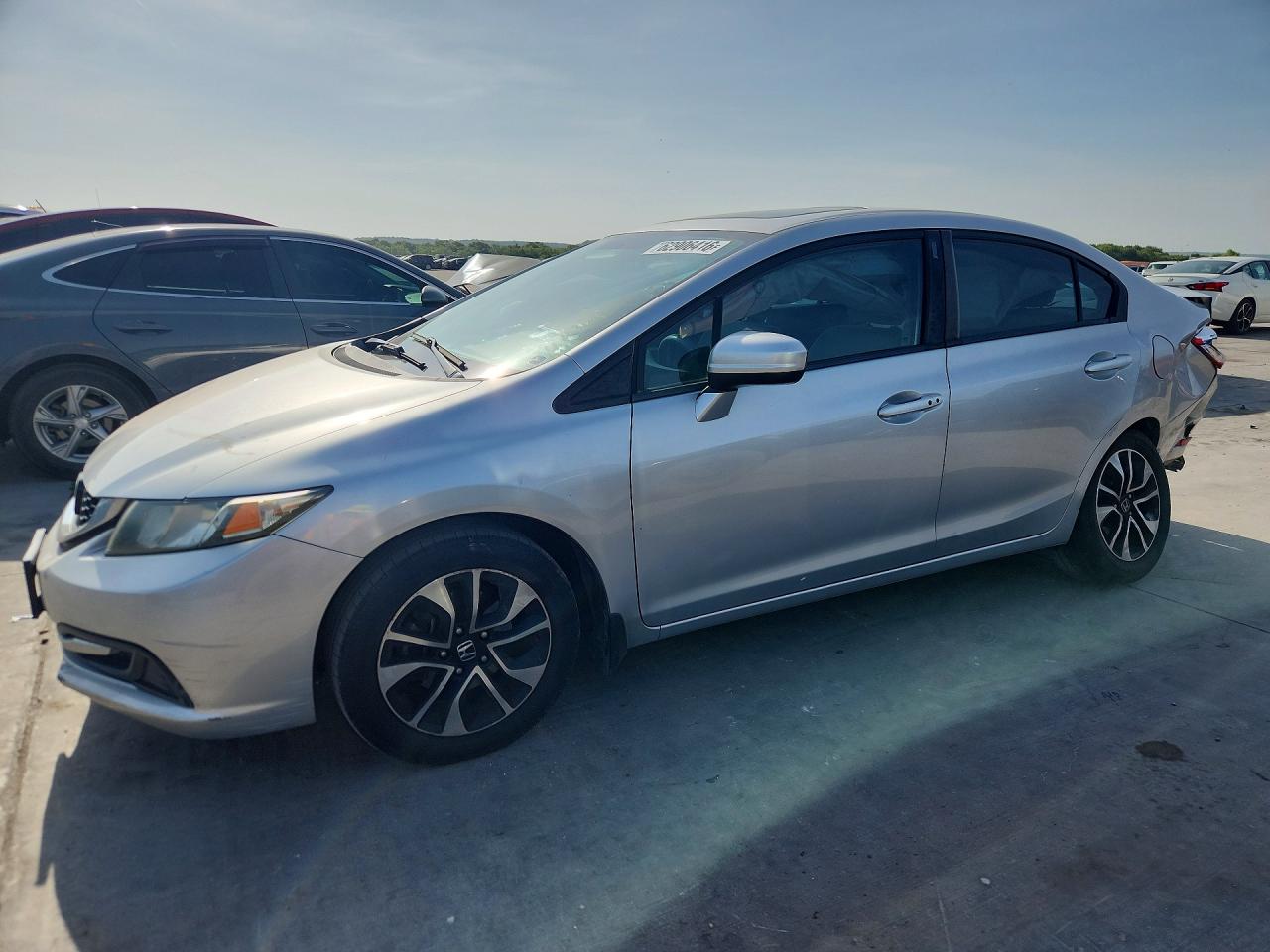 2015 Honda Civic Ex Silver vin: 19XFB2F83FE027576