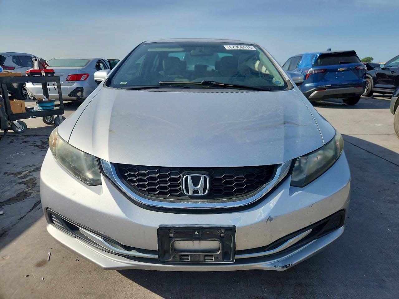 2015 Honda Civic Ex Silver vin: 19XFB2F83FE027576