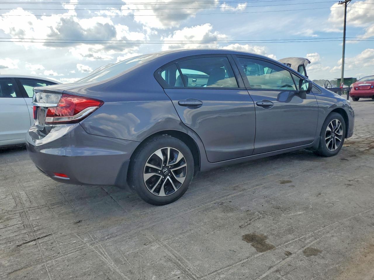 2015 Honda Civic Ex Gray vin: 19XFB2F83FE029411