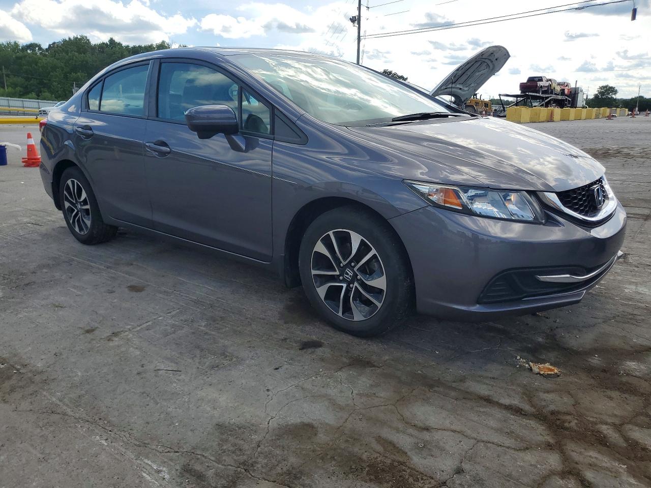 2015 Honda Civic Ex Gray vin: 19XFB2F83FE029411