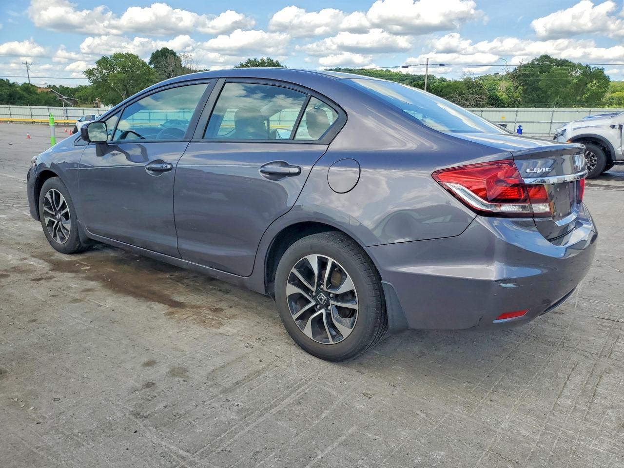 2015 Honda Civic Ex Gray vin: 19XFB2F83FE029411
