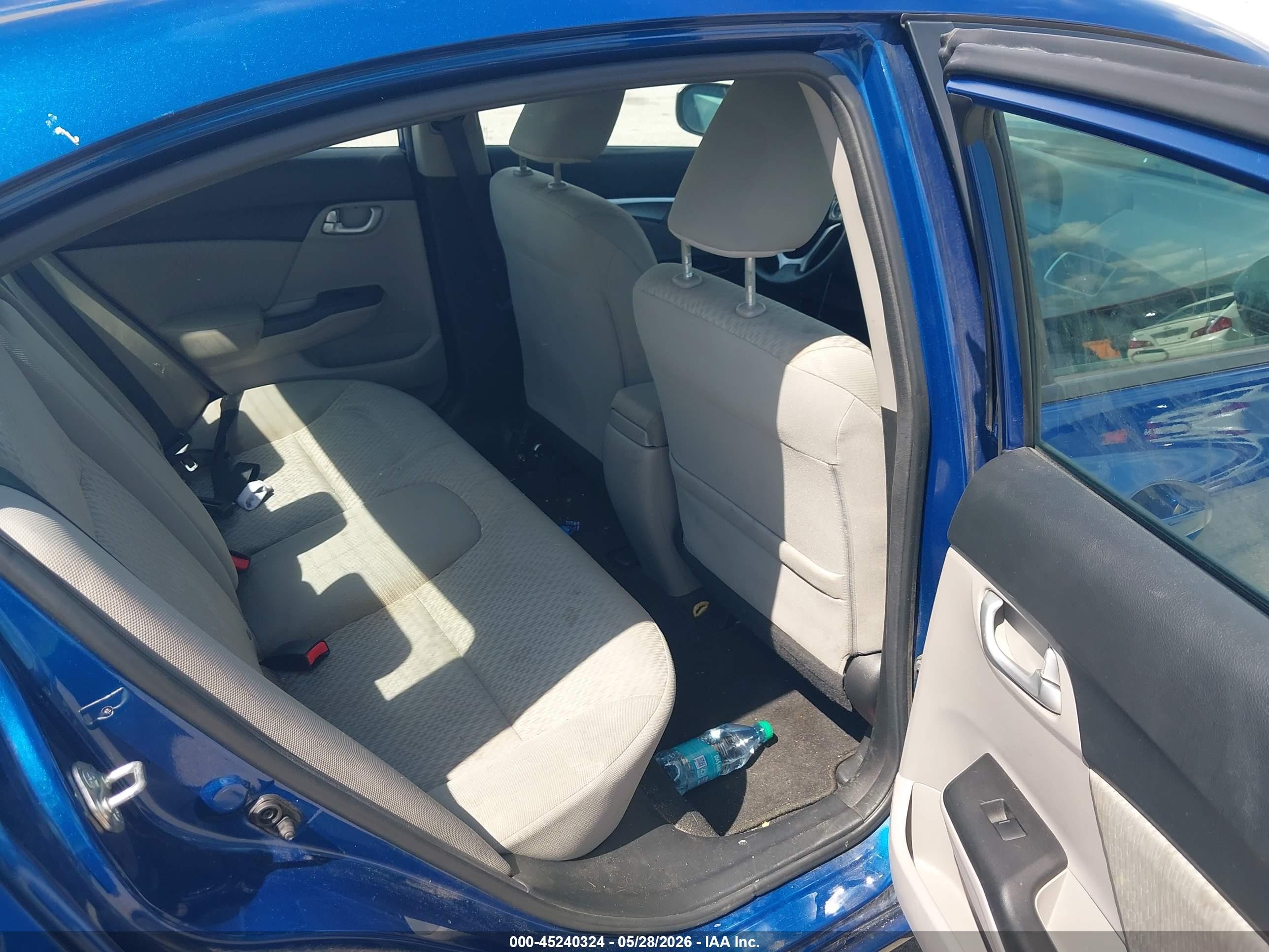 2015 Honda Civic Ex Blue vin: 19XFB2F83FE031143