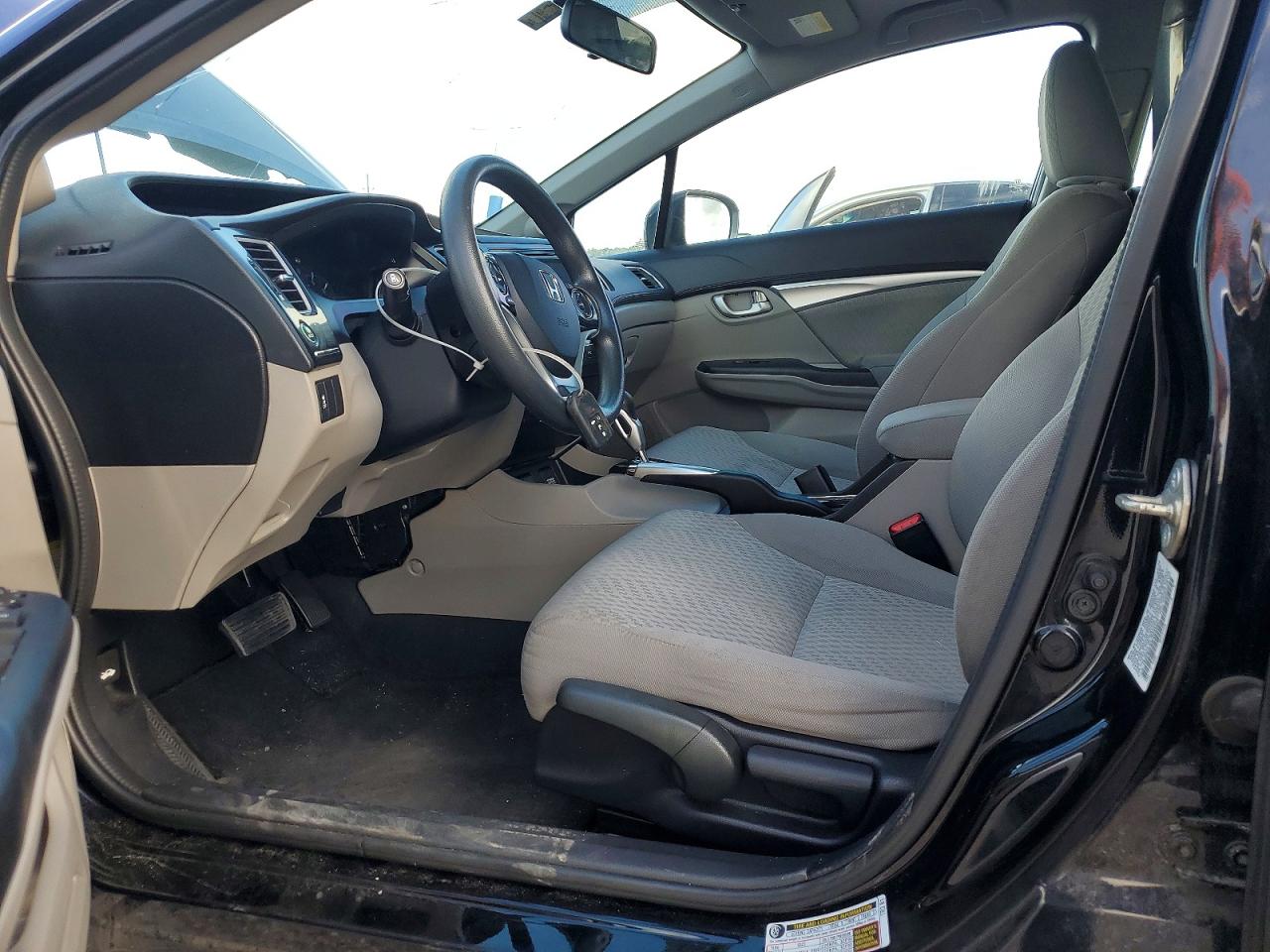 2015 Honda Civic Ex Black vin: 19XFB2F83FE033457