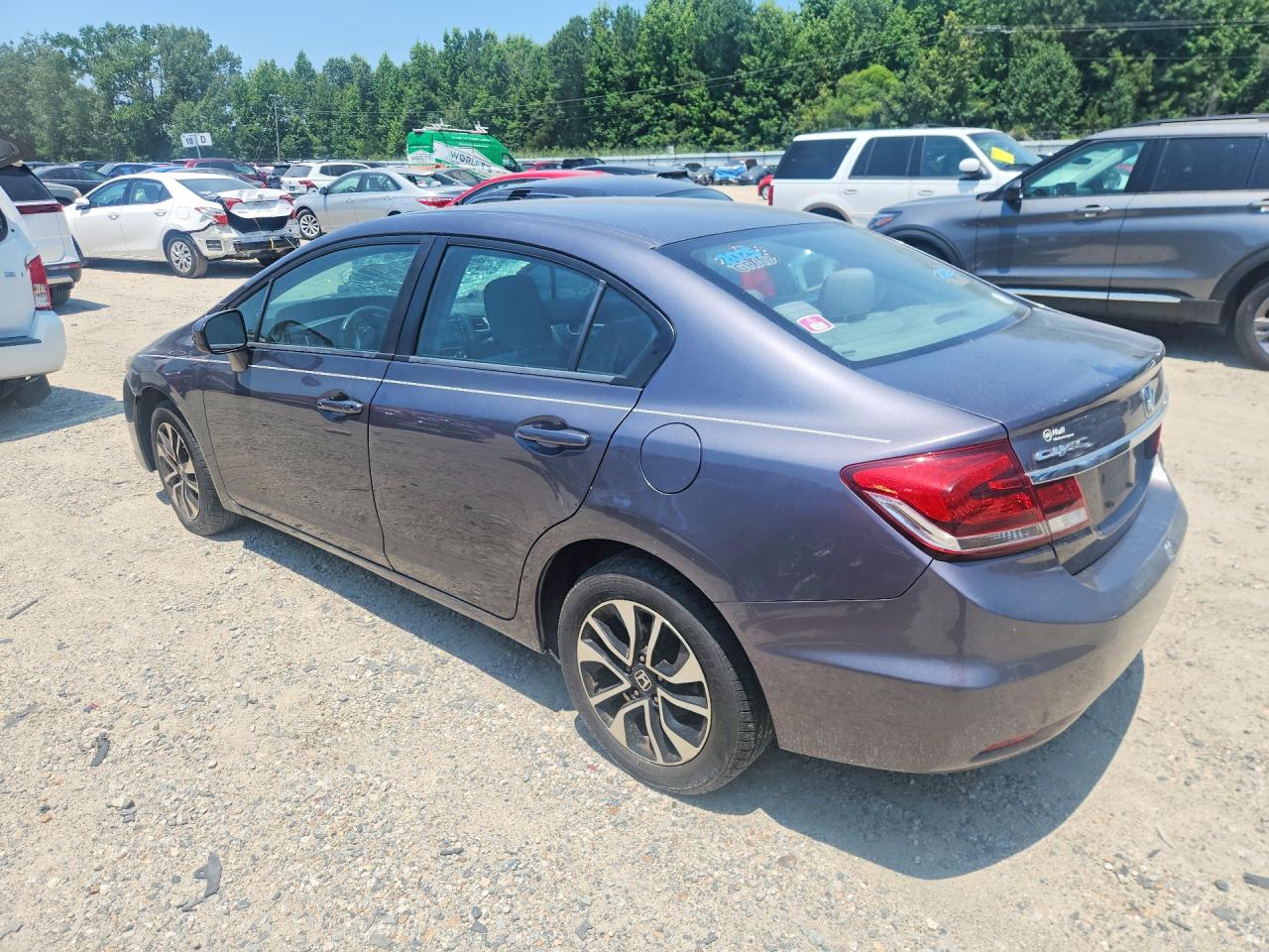2015 Honda Civic Ex Gray vin: 19XFB2F83FE074588