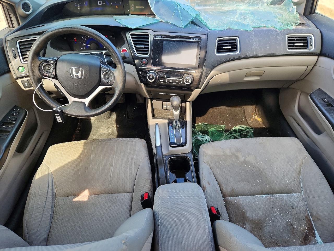 2015 Honda Civic Ex Gray vin: 19XFB2F83FE074588