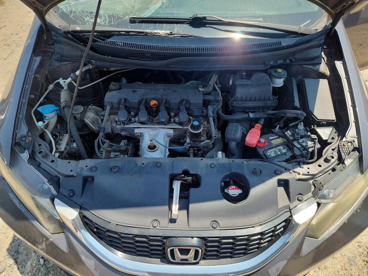 2015 Honda Civic Ex Gray vin: 19XFB2F83FE074588