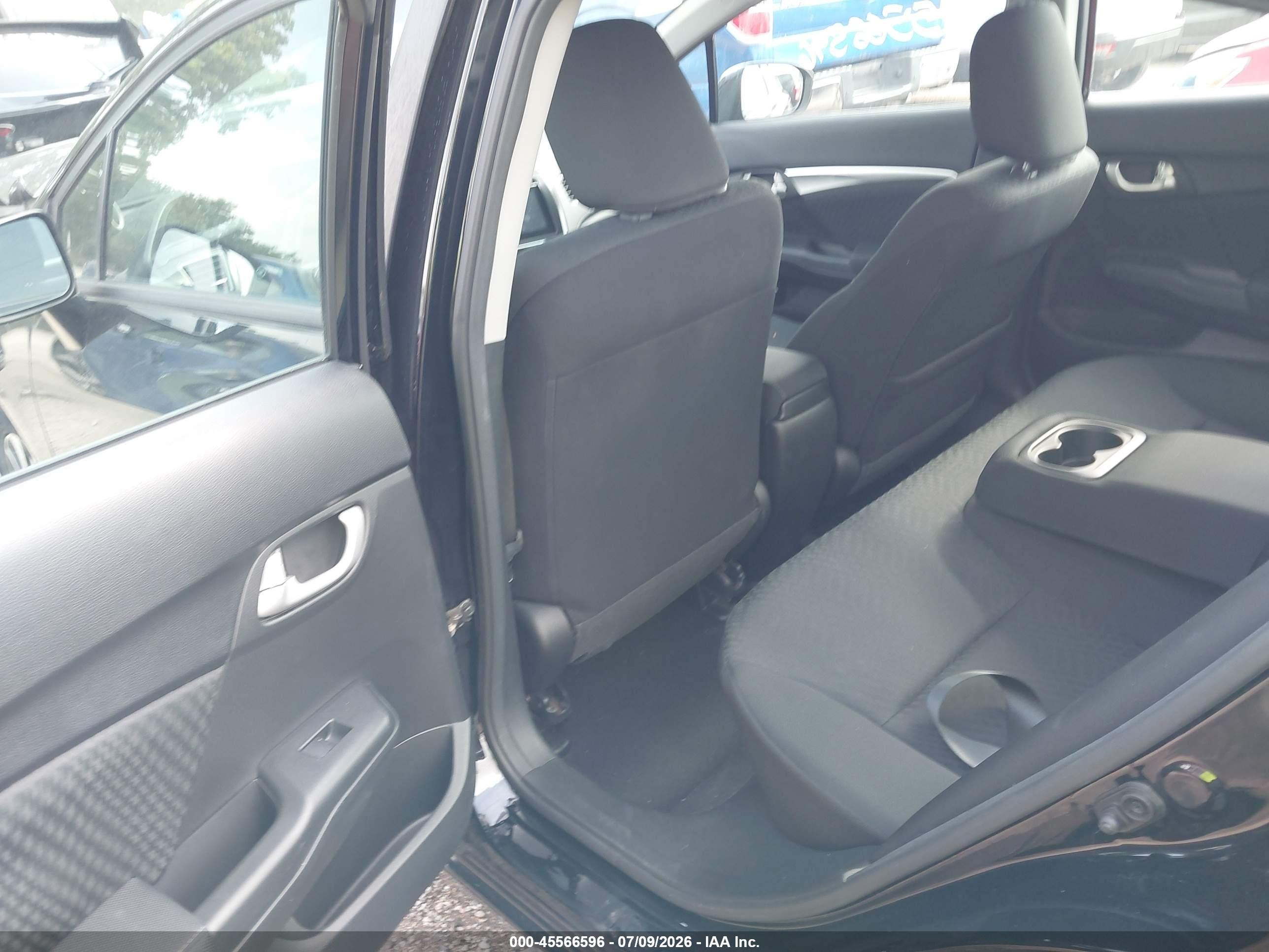 2015 Honda Civic Ex Black vin: 19XFB2F83FE083145