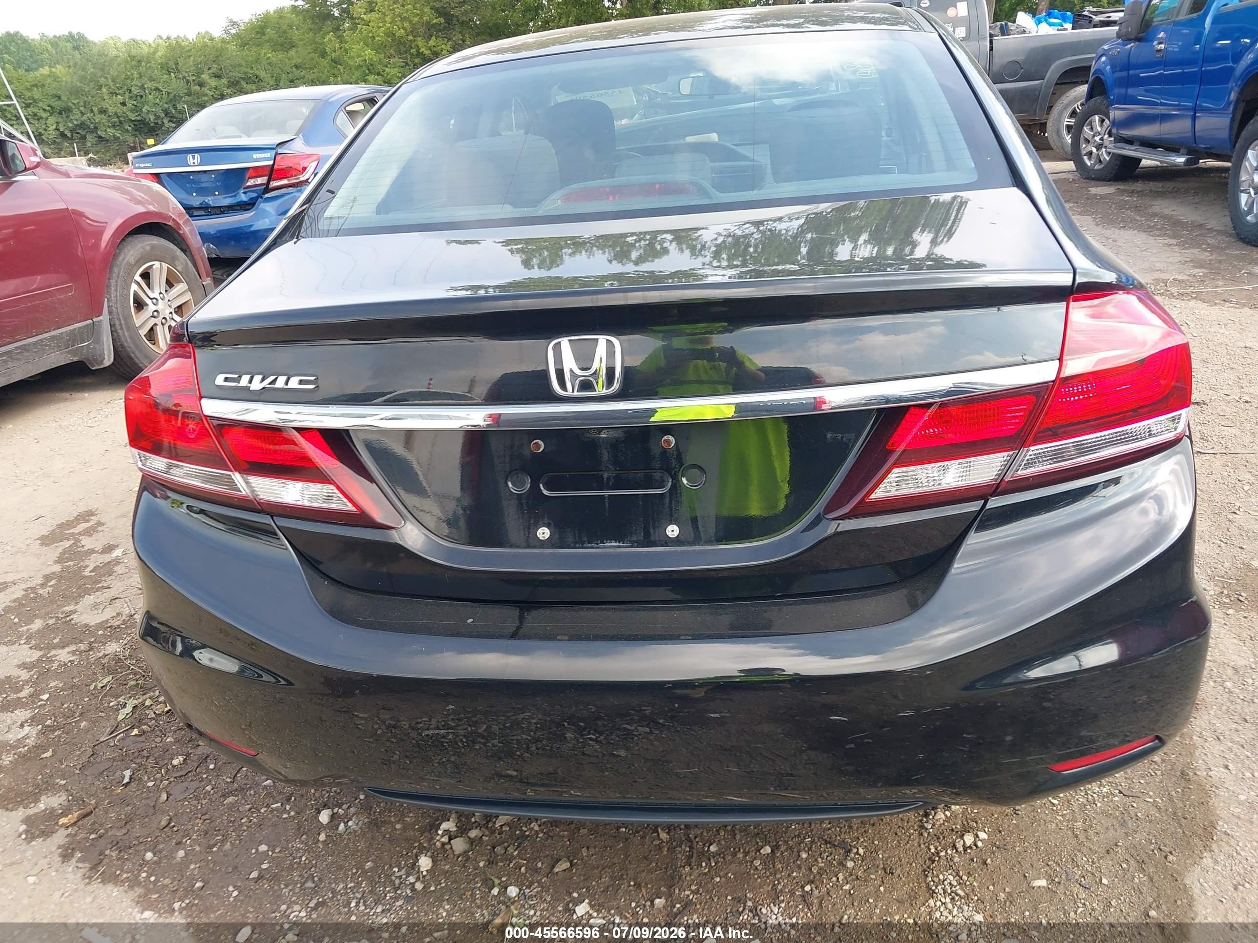 2015 Honda Civic Ex Black vin: 19XFB2F83FE083145