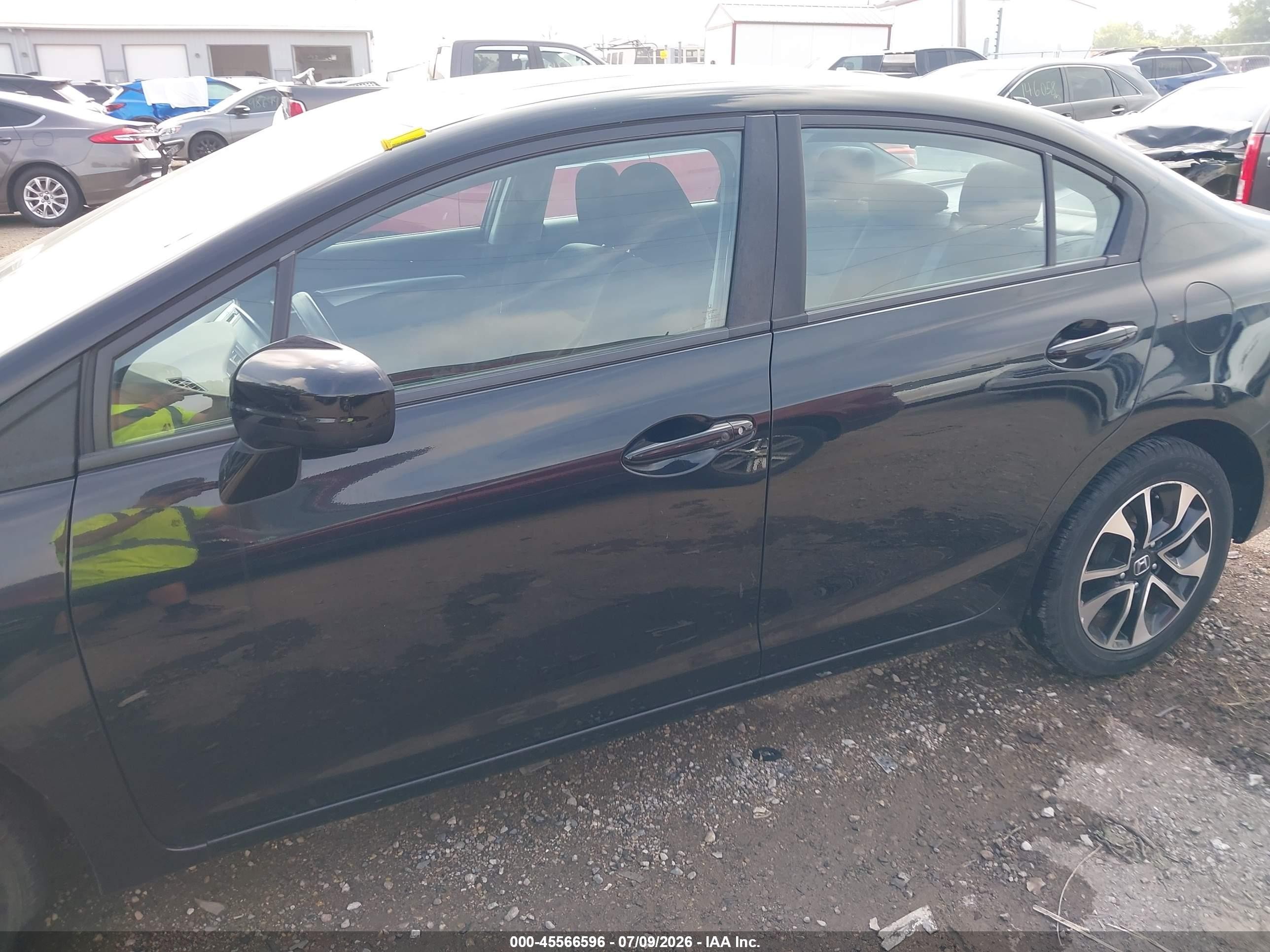 2015 Honda Civic Ex Black vin: 19XFB2F83FE083145