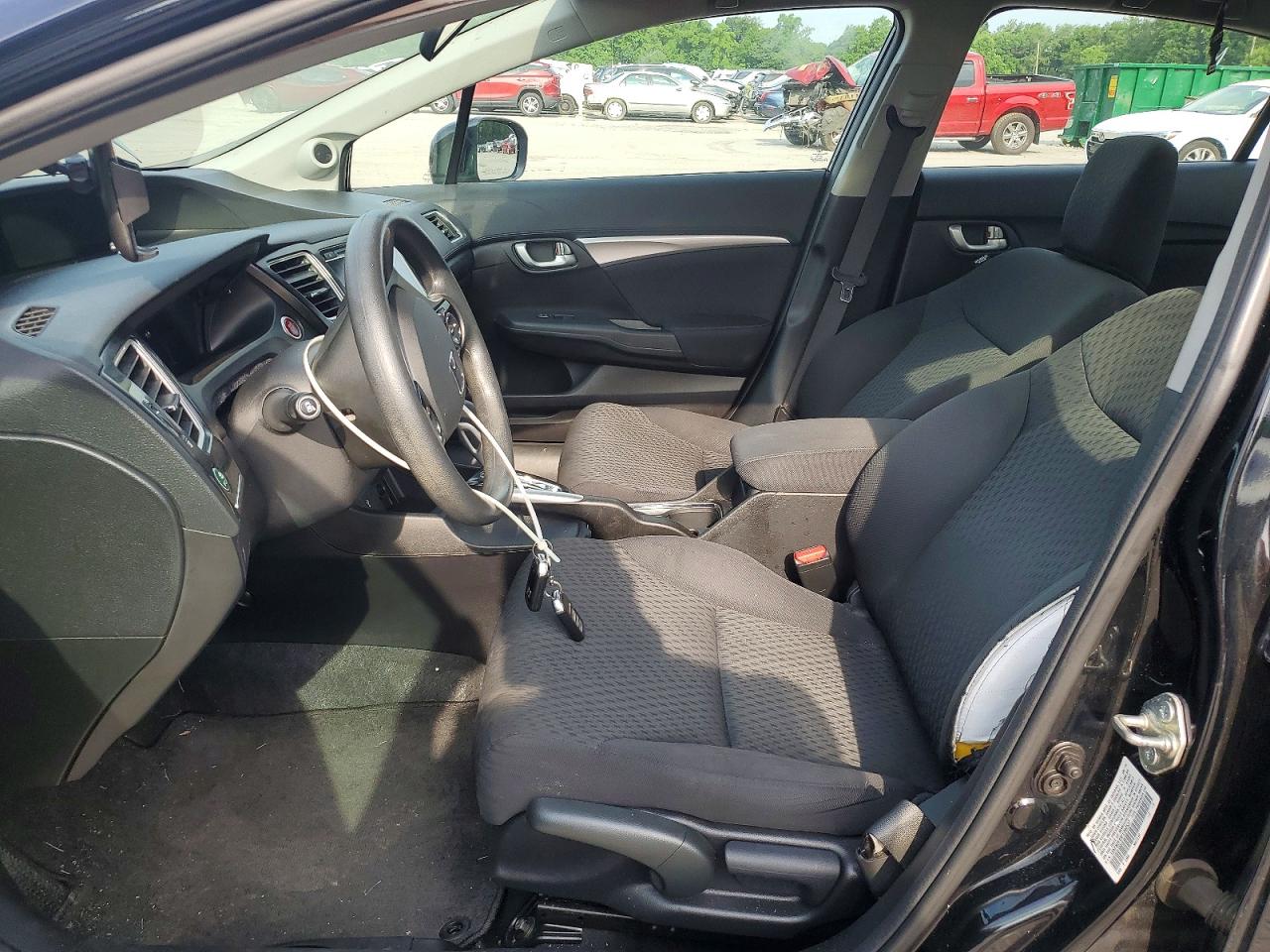 2015 Honda Civic Ex Black vin: 19XFB2F83FE202537