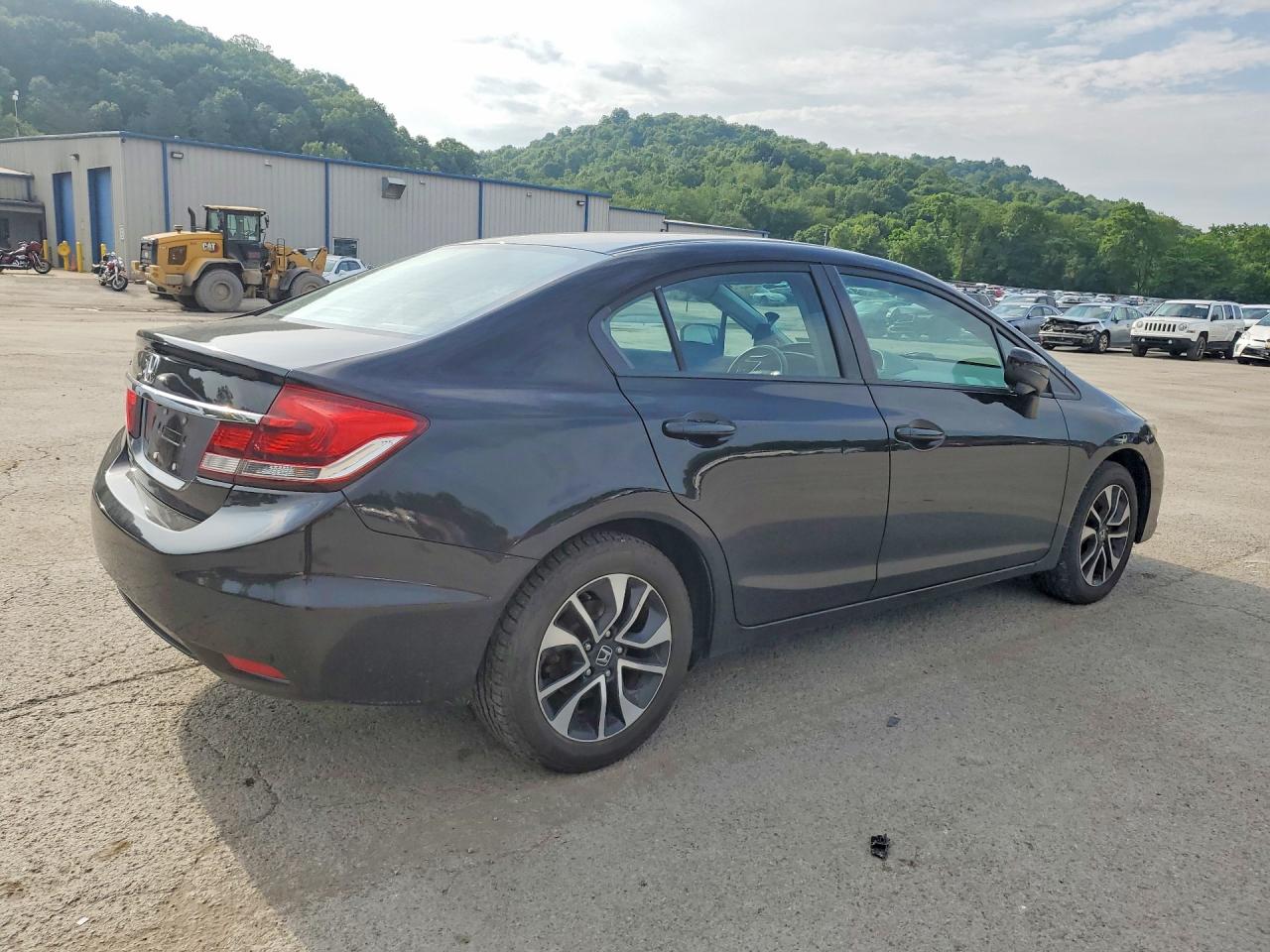 2015 Honda Civic Ex Black vin: 19XFB2F83FE202537