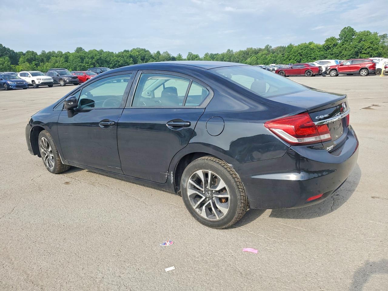 2015 Honda Civic Ex Black vin: 19XFB2F83FE202537