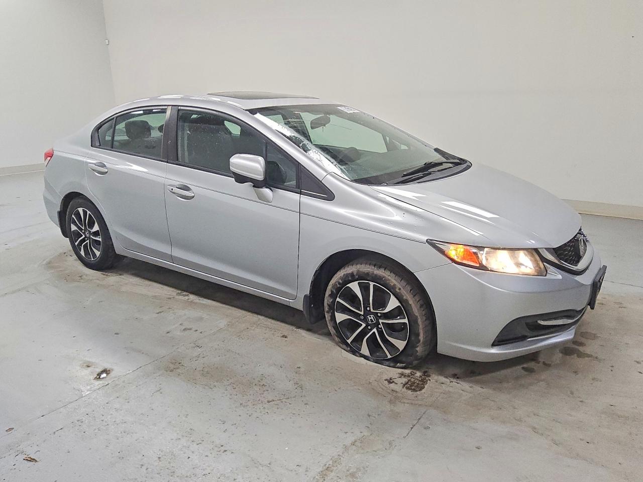 2015 Honda Civic Ex Silver vin: 19XFB2F83FE206586