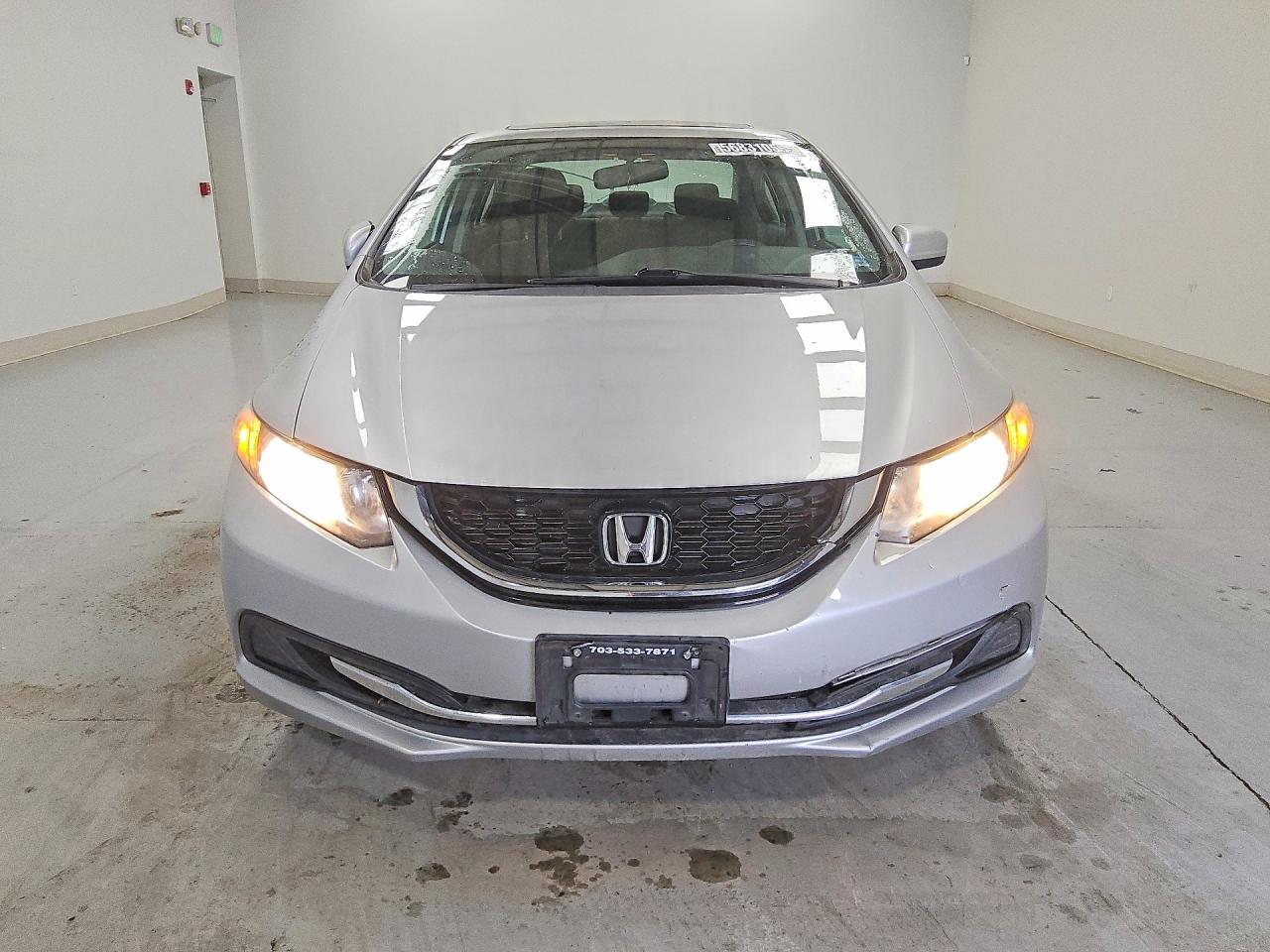 2015 Honda Civic Ex Silver vin: 19XFB2F83FE206586