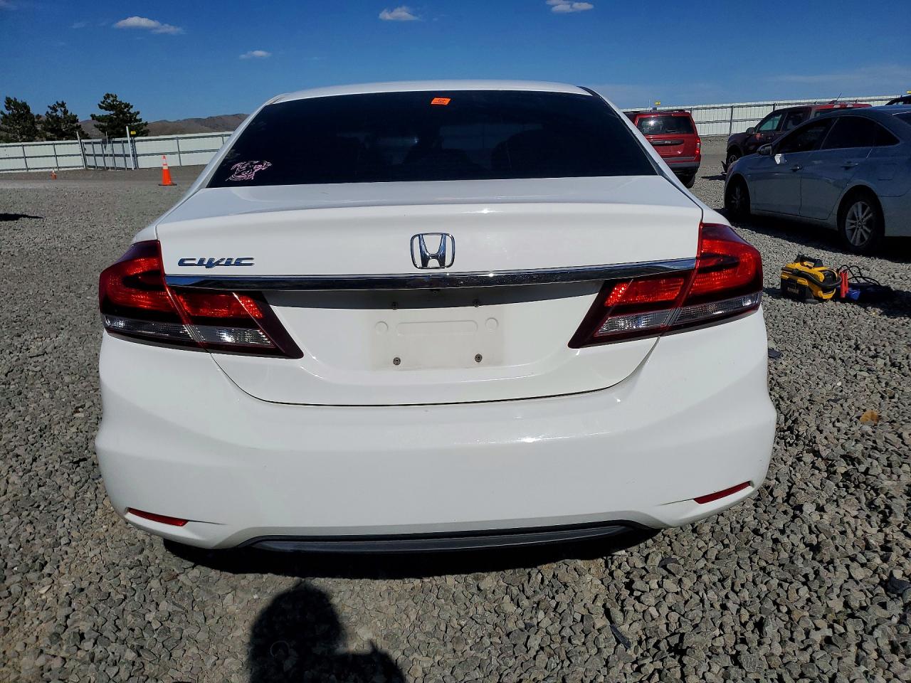 2015 Honda Civic Ex White vin: 19XFB2F83FE211285