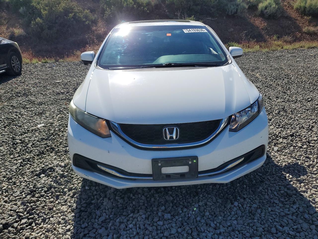 2015 Honda Civic Ex White vin: 19XFB2F83FE211285