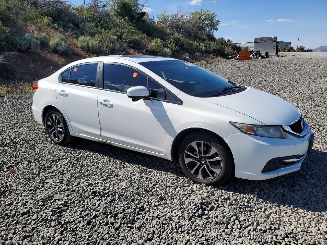 2015 Honda Civic Ex White vin: 19XFB2F83FE211285