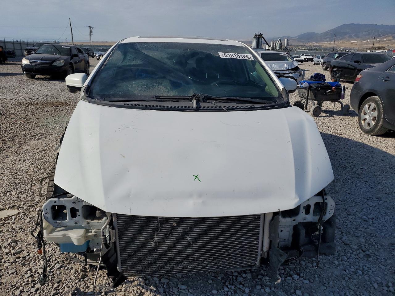 2015 Honda Civic Ex White vin: 19XFB2F83FE216678