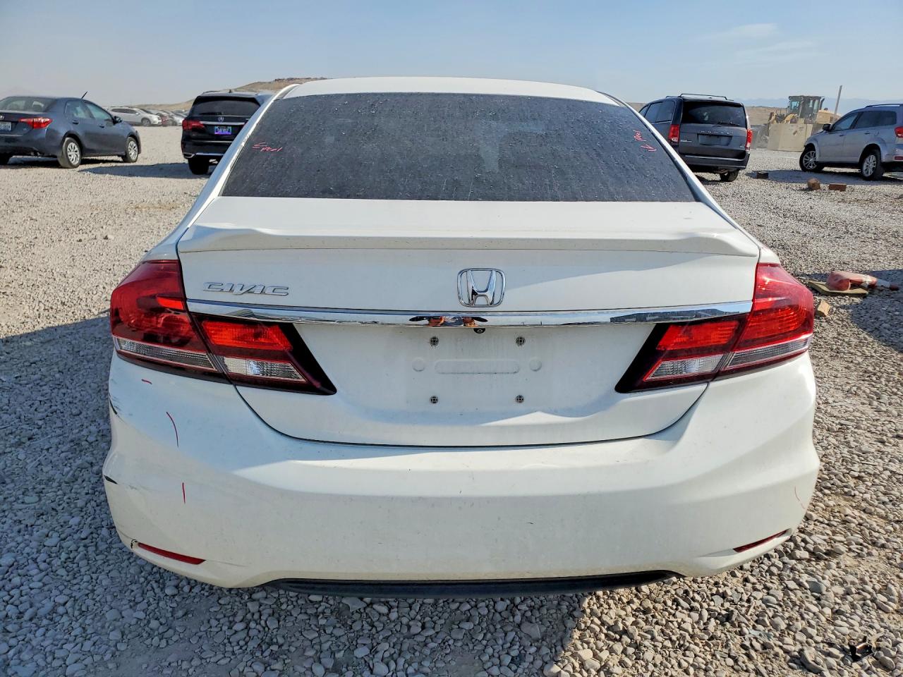 2015 Honda Civic Ex White vin: 19XFB2F83FE216678