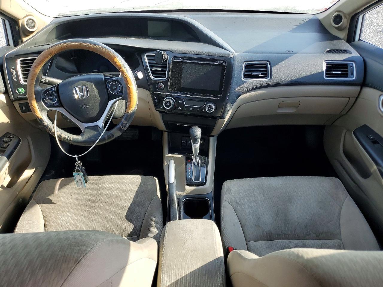 2015 Honda Civic Ex White vin: 19XFB2F83FE216678
