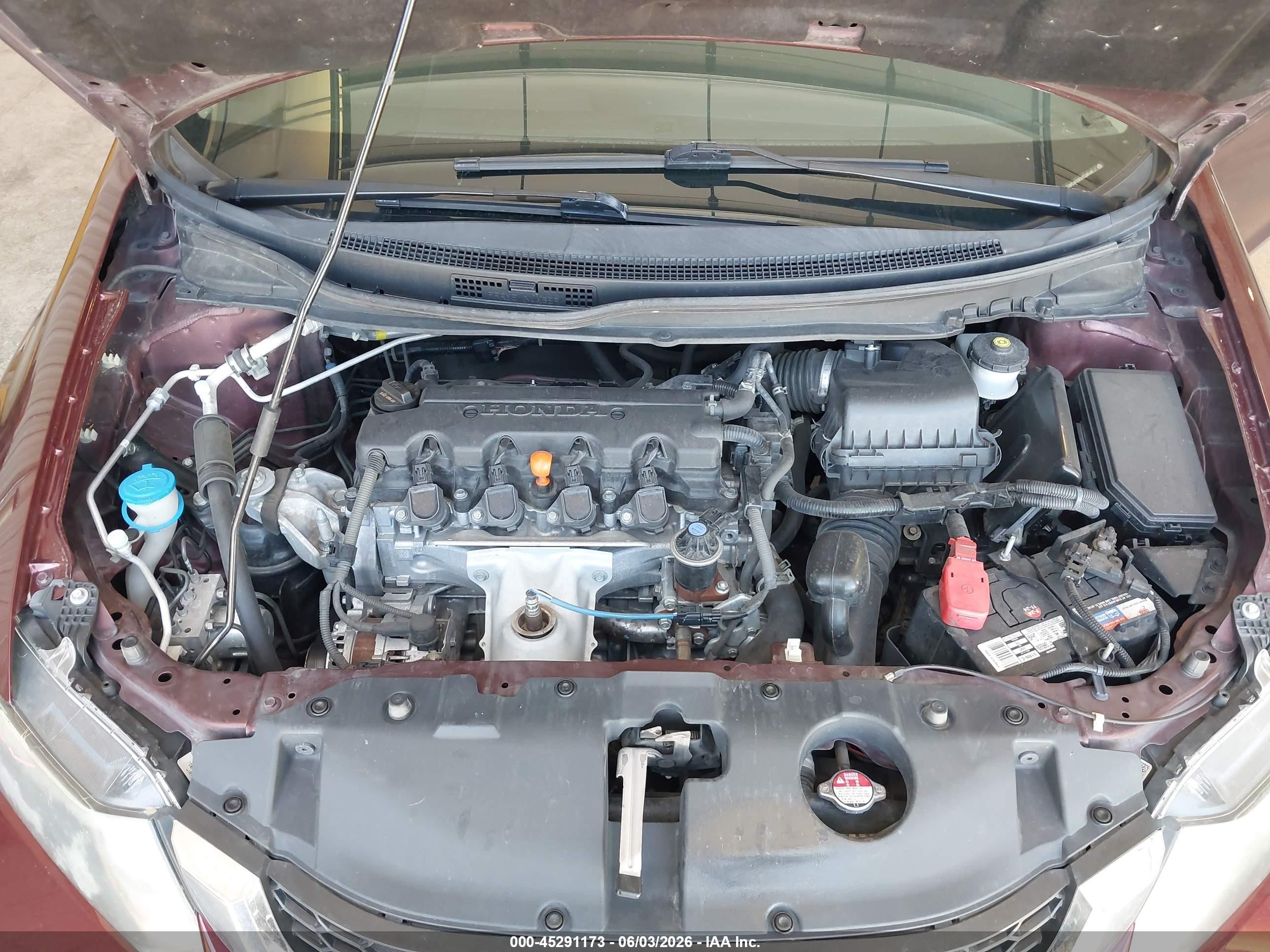2015 Honda Civic Ex Maroon vin: 19XFB2F83FE228409