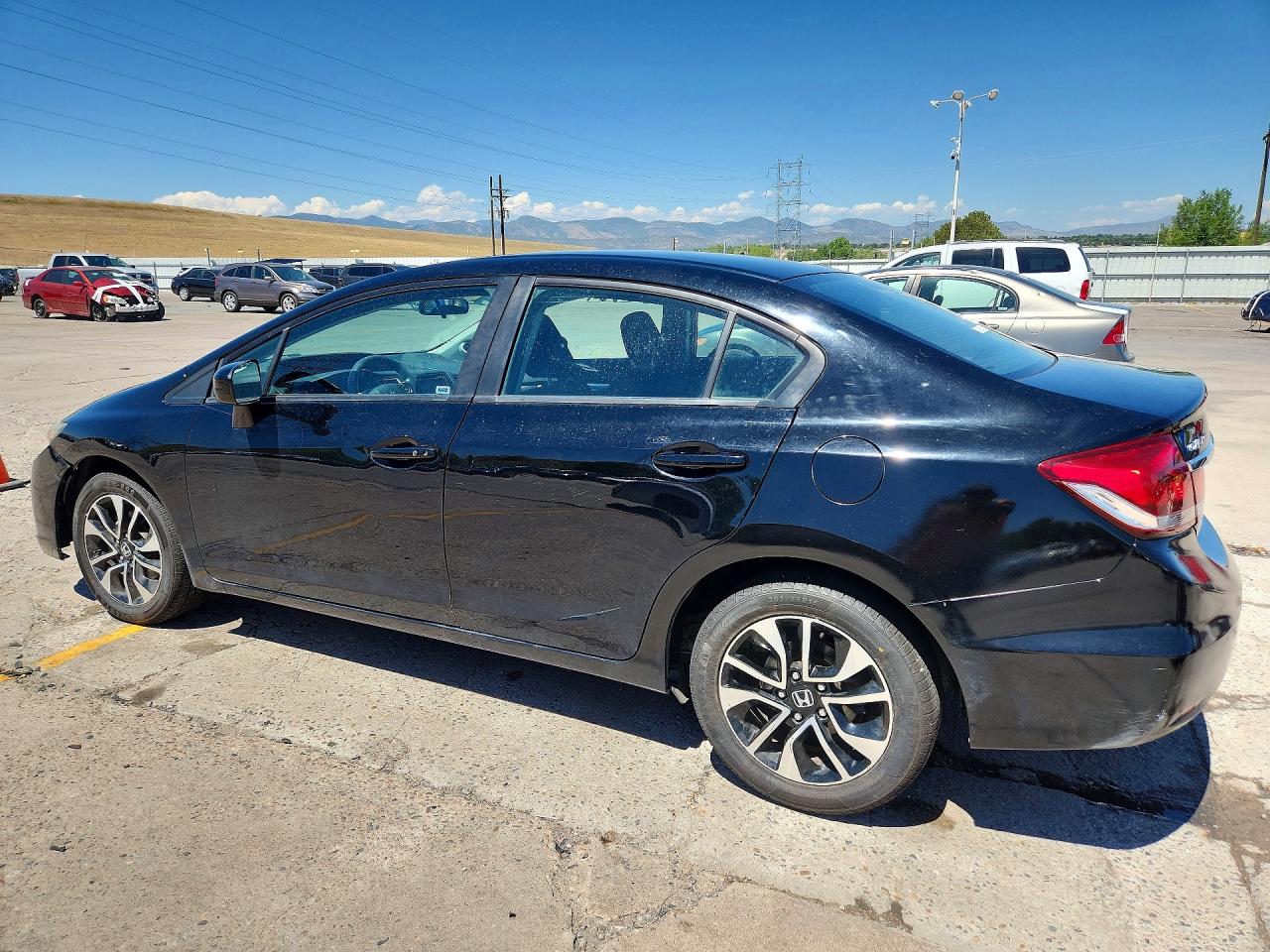 2015 Honda Civic Ex Black vin: 19XFB2F83FE252760