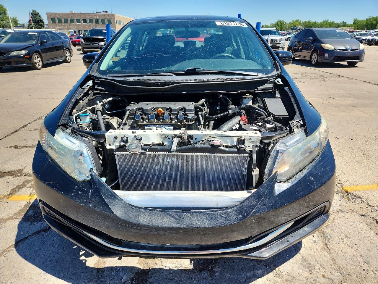 2015 Honda Civic Ex Black vin: 19XFB2F83FE252760