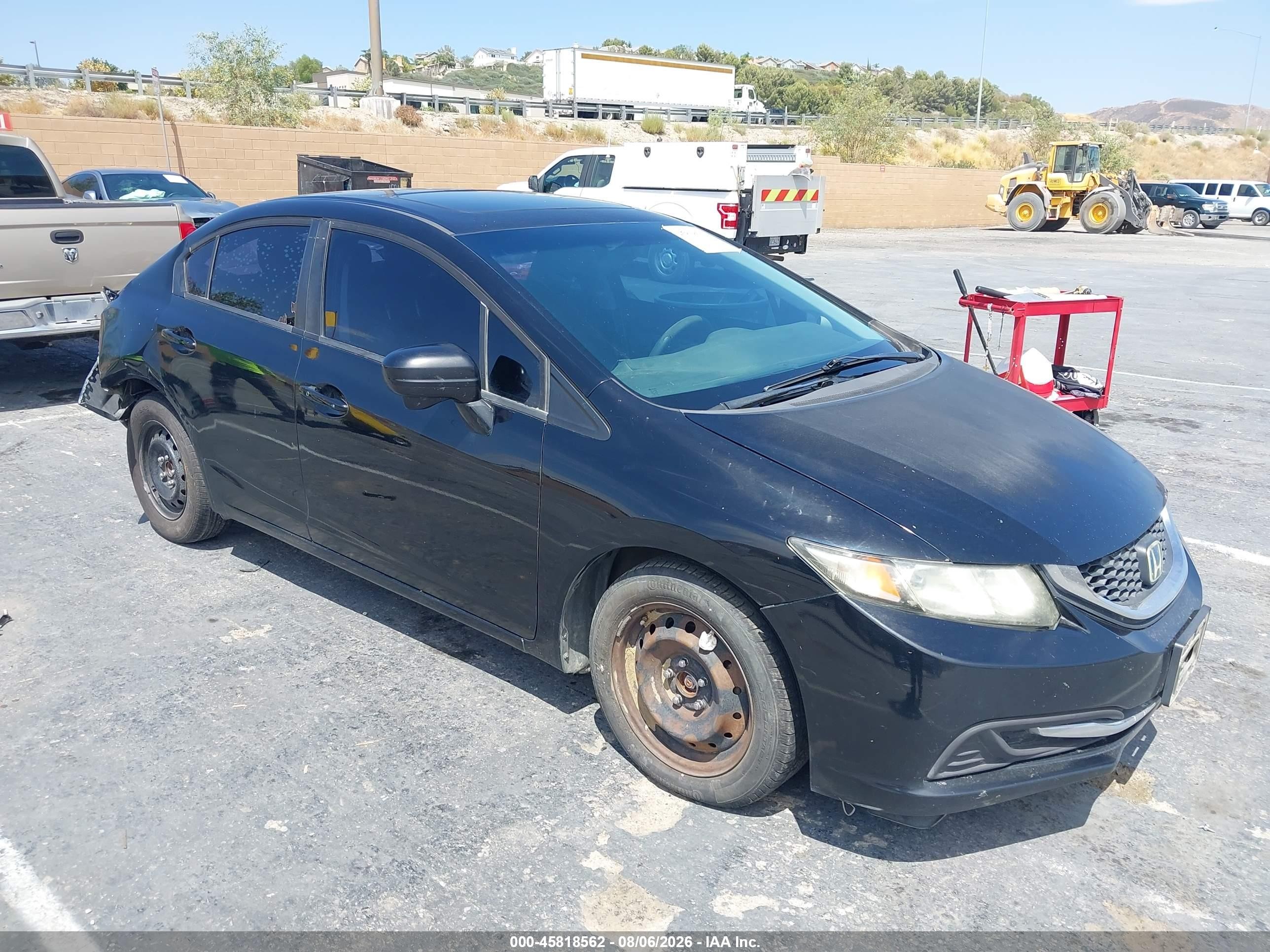 2015 Honda Civic Ex Black vin: 19XFB2F83FE261278