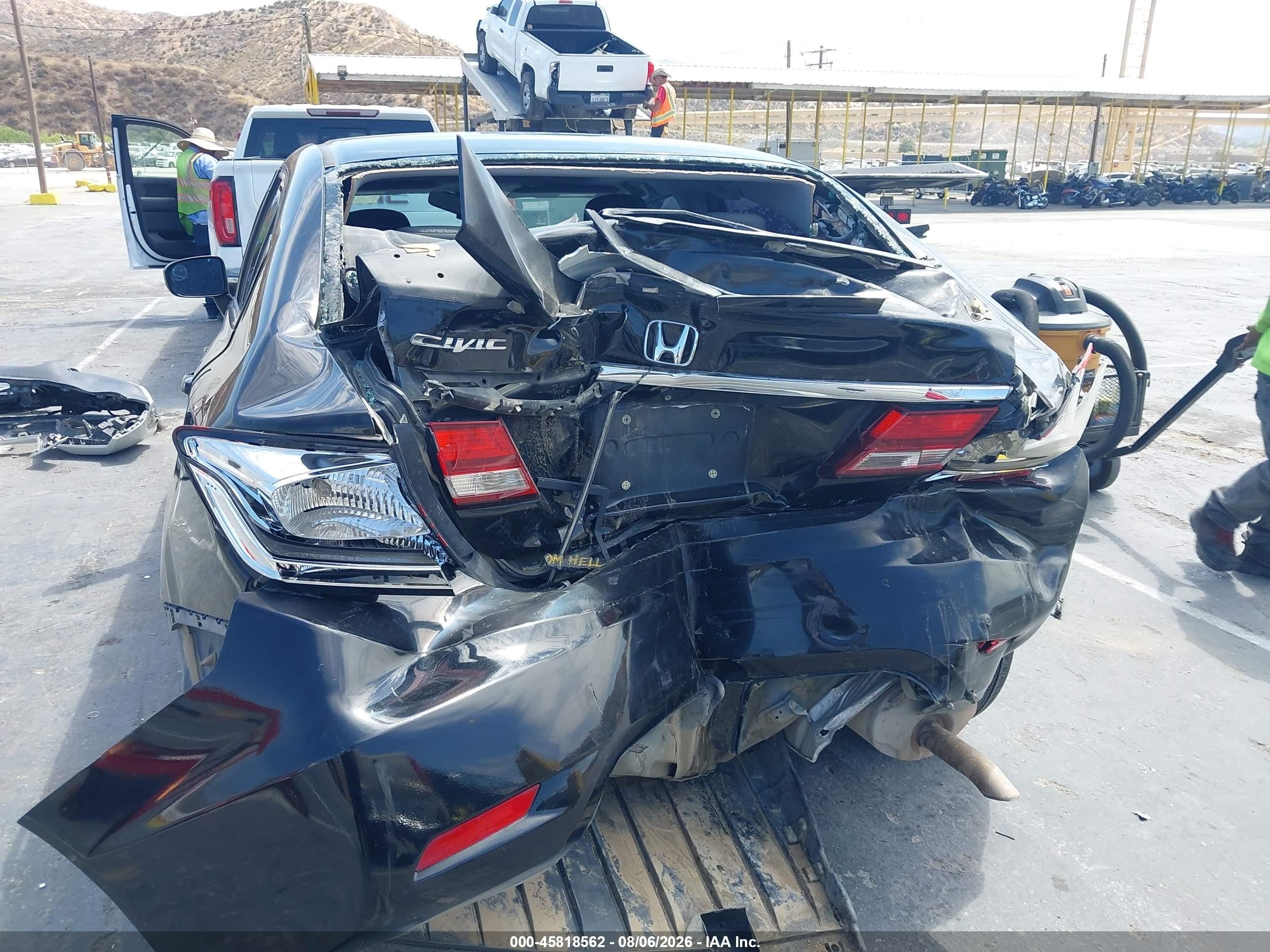 2015 Honda Civic Ex Black vin: 19XFB2F83FE261278