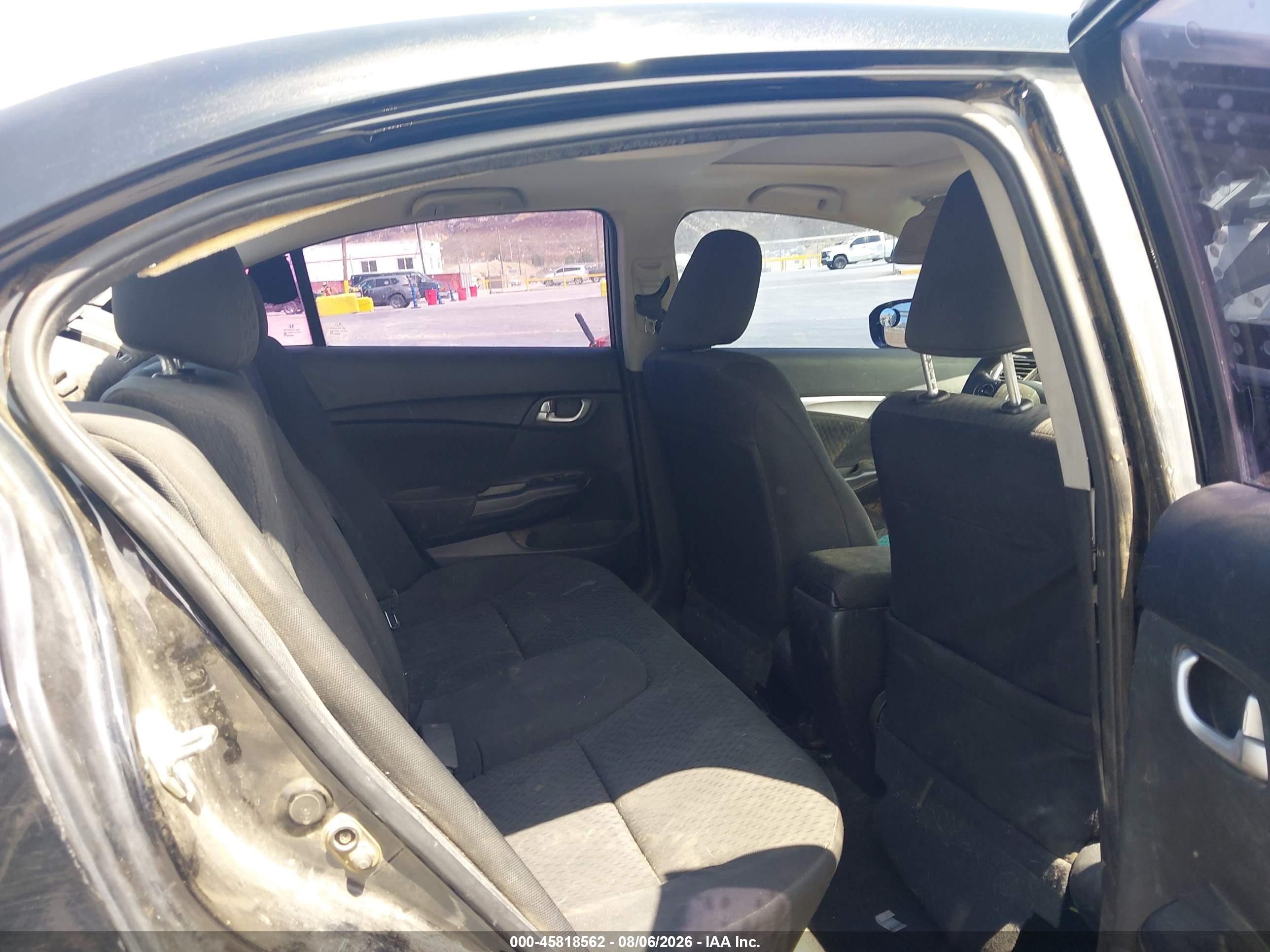 2015 Honda Civic Ex Black vin: 19XFB2F83FE261278