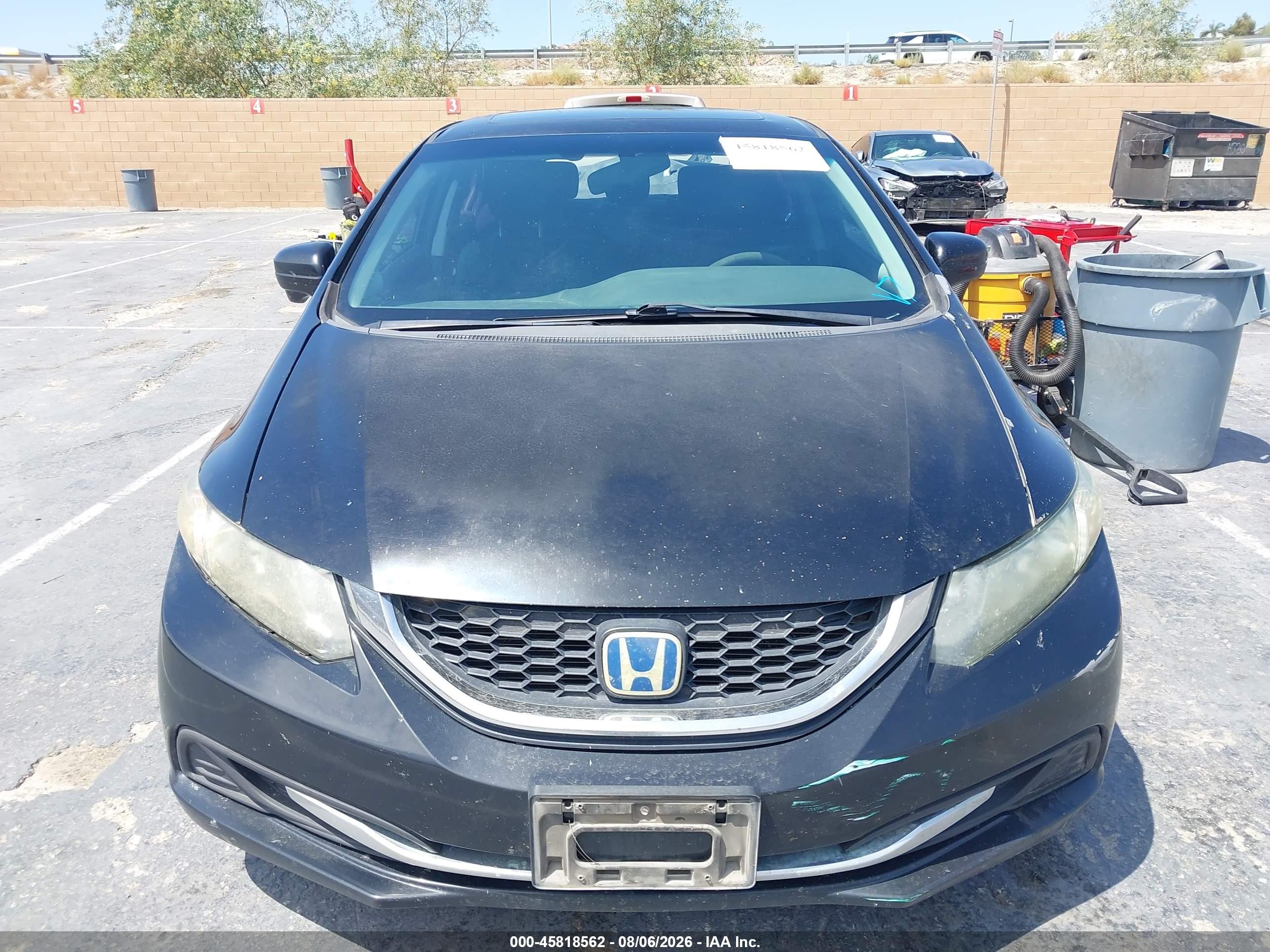 2015 Honda Civic Ex Black vin: 19XFB2F83FE261278