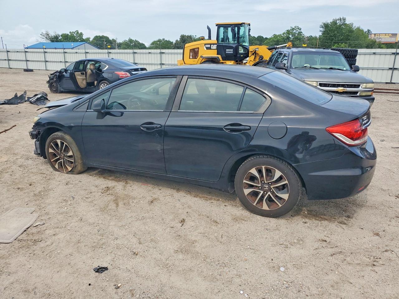 2015 Honda Civic Ex Черный vin: 19XFB2F83FE278677