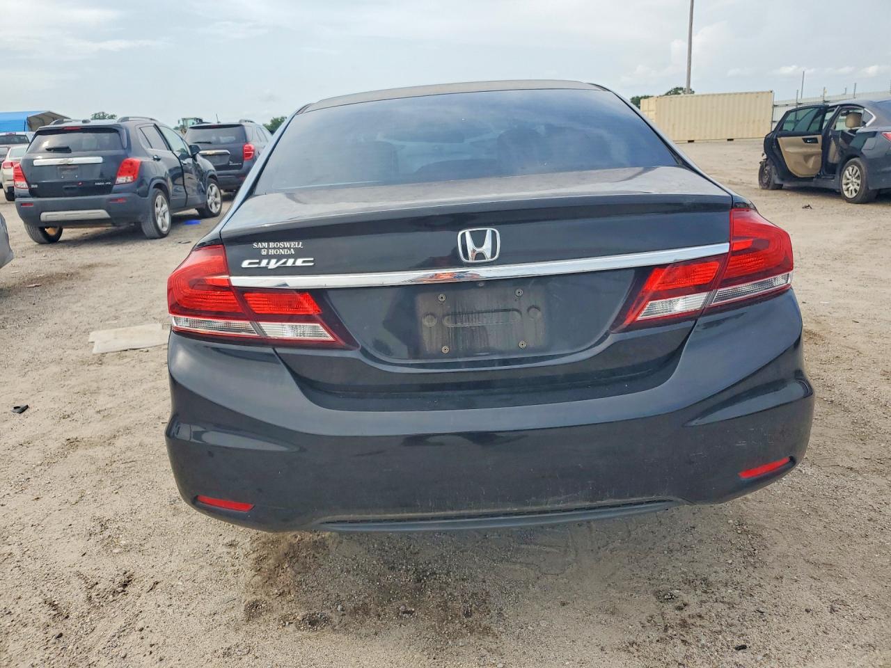 2015 Honda Civic Ex Черный vin: 19XFB2F83FE278677