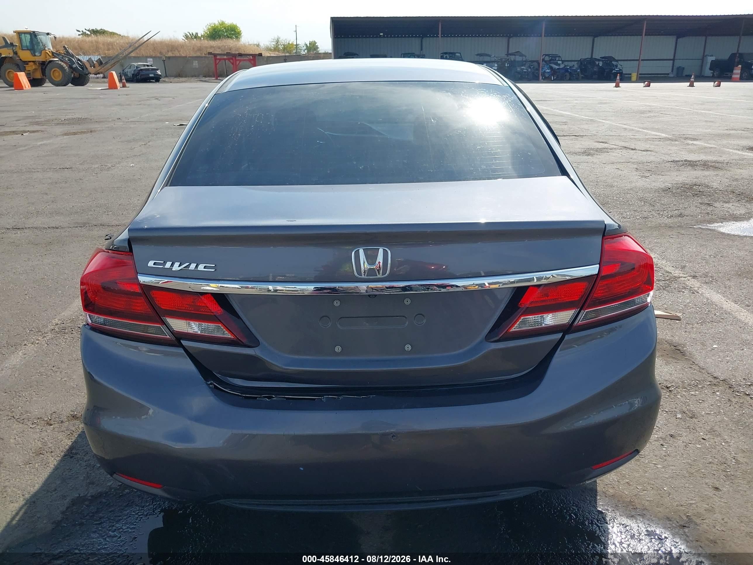 2015 Honda Civic Ex Gray vin: 19XFB2F83FE295561