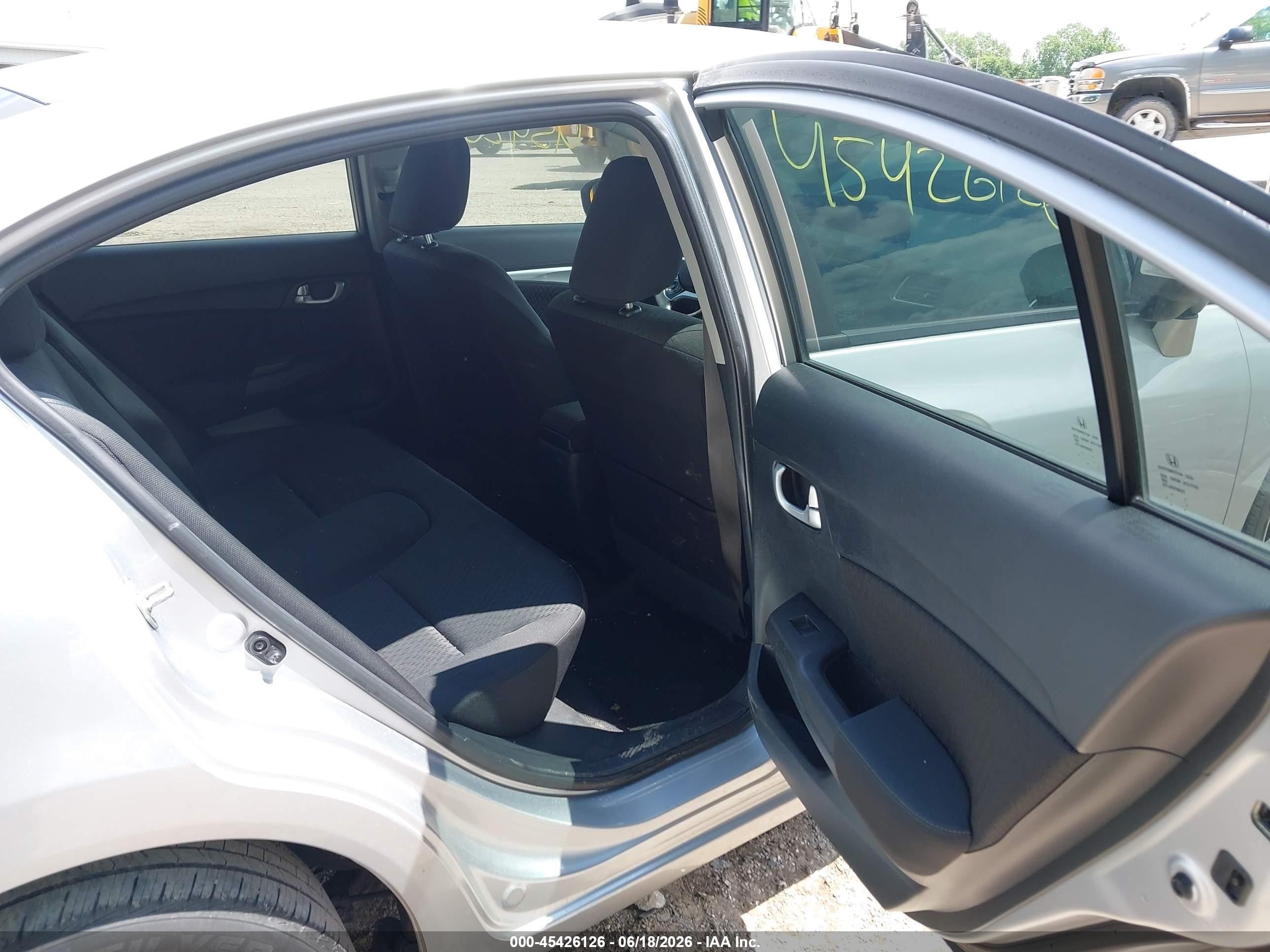 2015 Honda Civic Ex Silver vin: 19XFB2F83FE703072