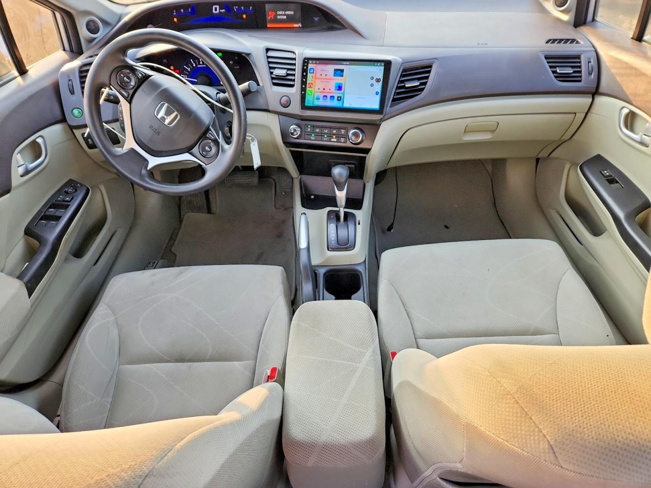 2012 Honda Civic Ex Silver vin: 19XFB2F84CE015318