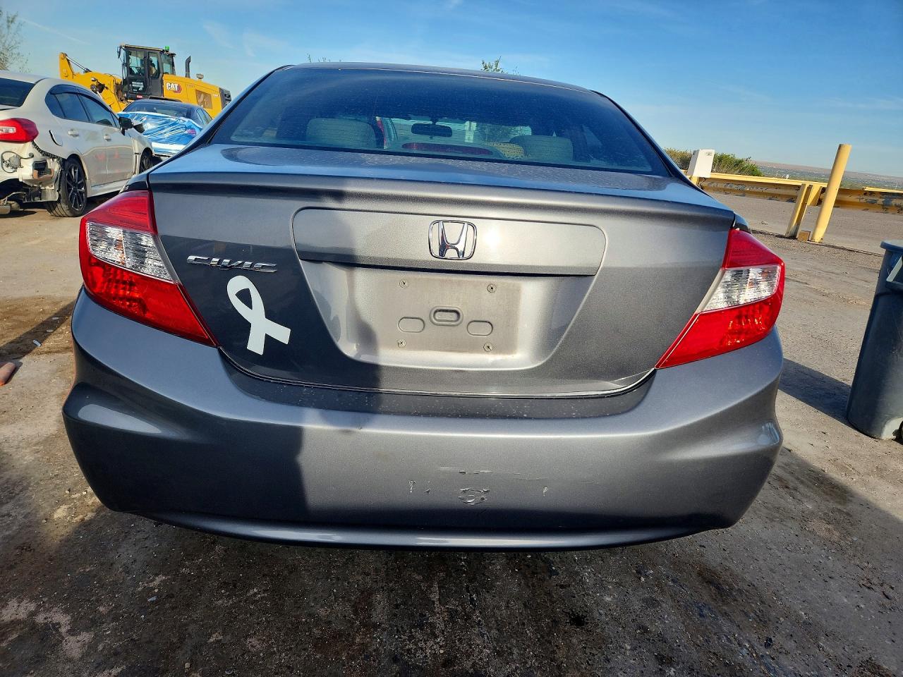 2012 Honda Civic Ex Gray vin: 19XFB2F84CE028084