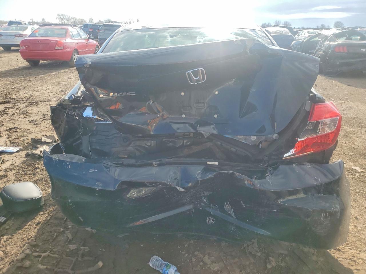 2012 Honda Civic Ex Black vin: 19XFB2F84CE030546