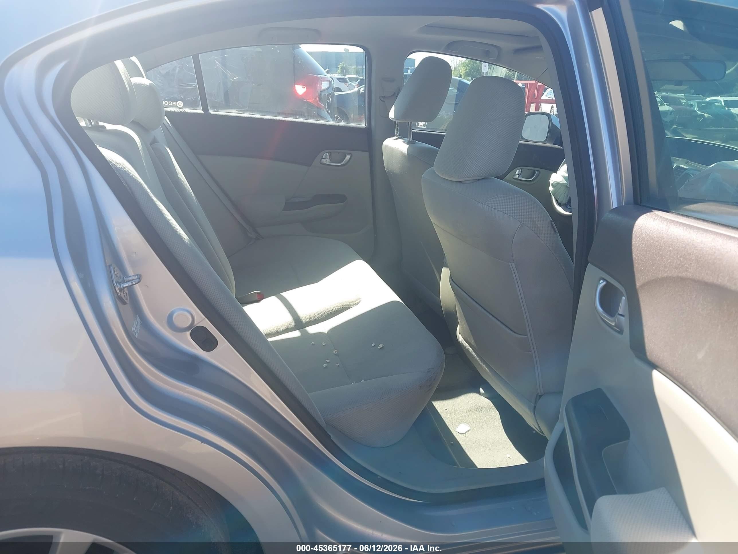 2012 Honda Civic Ex Silver vin: 19XFB2F84CE064390