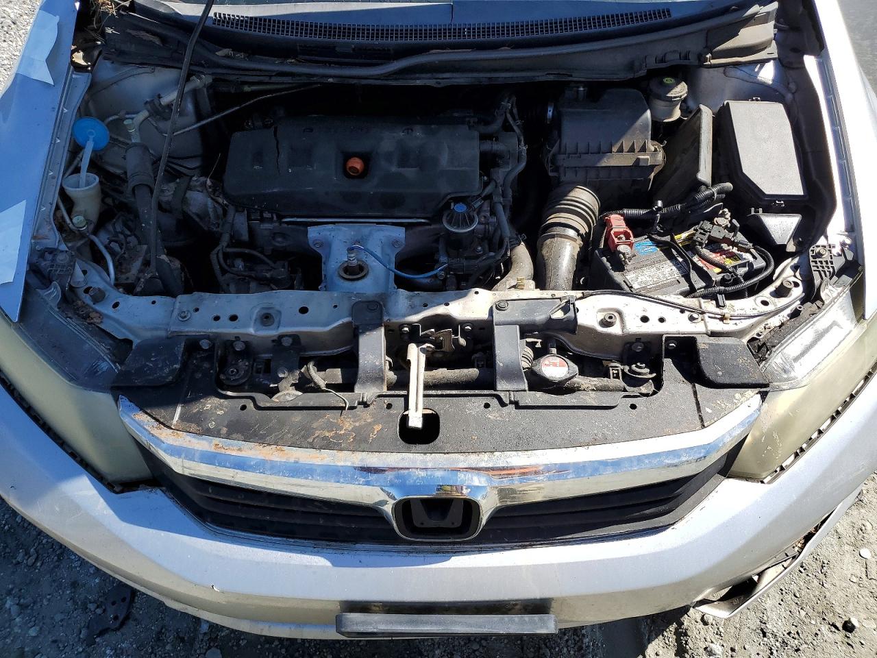 2012 Honda Civic Ex Silver vin: 19XFB2F84CE100188