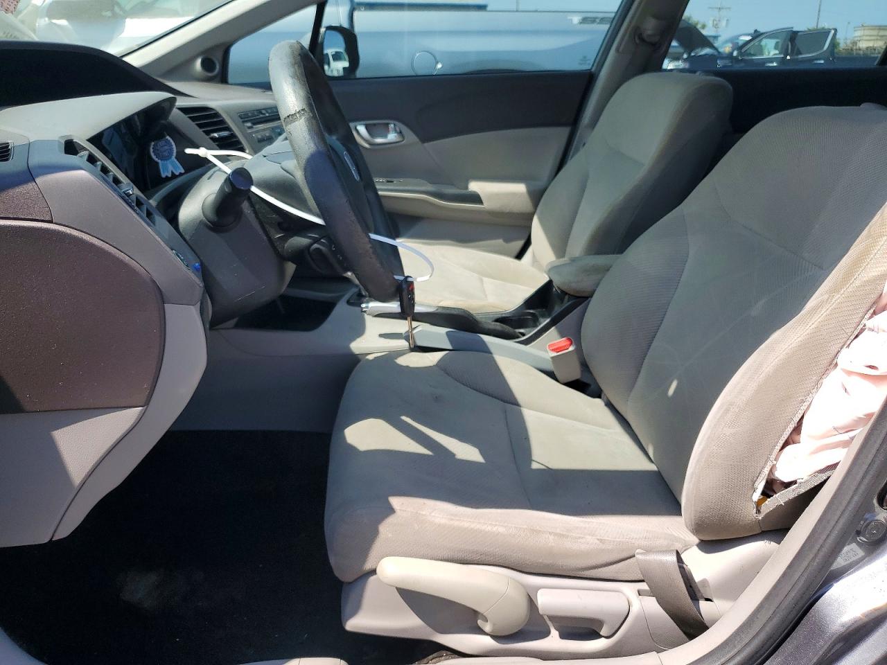 2012 Honda Civic Ex Gray vin: 19XFB2F84CE318390
