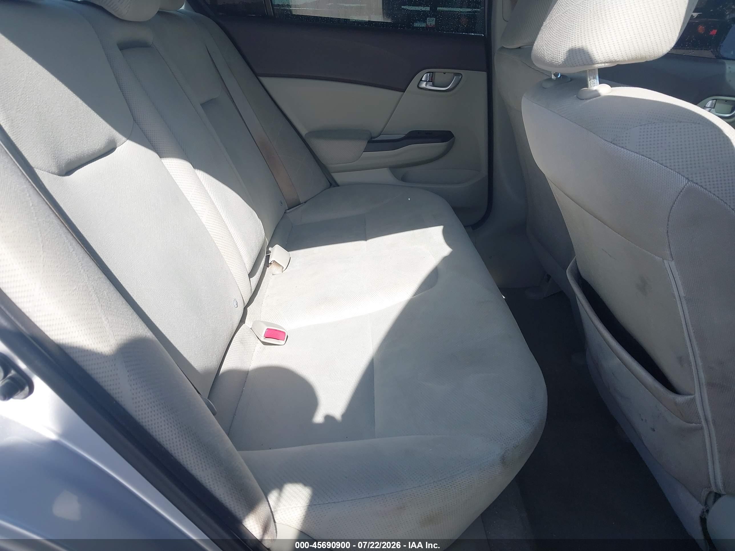 2012 Honda Civic Ex Silver vin: 19XFB2F84CE322455