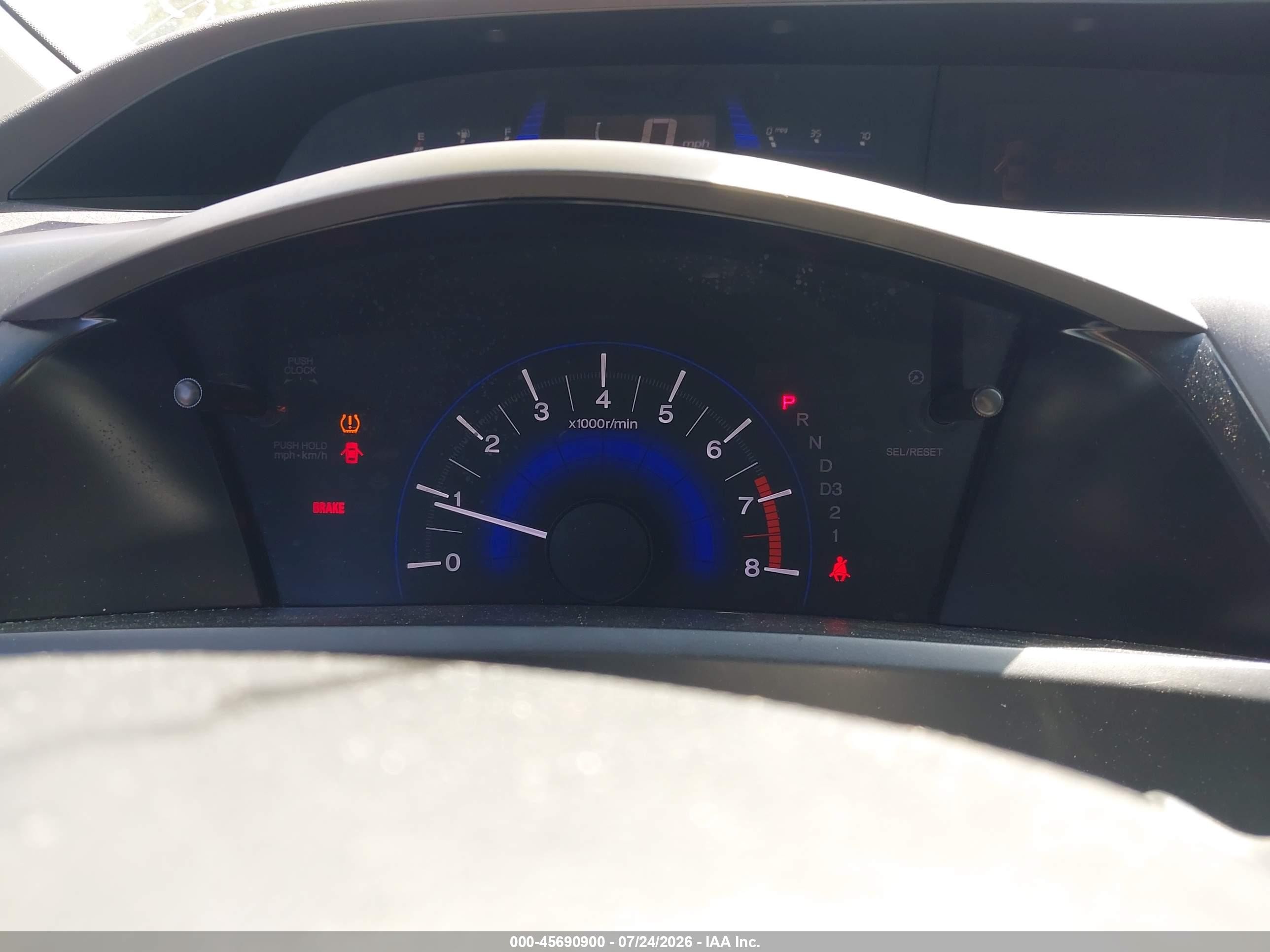 2012 Honda Civic Ex Silver vin: 19XFB2F84CE322455